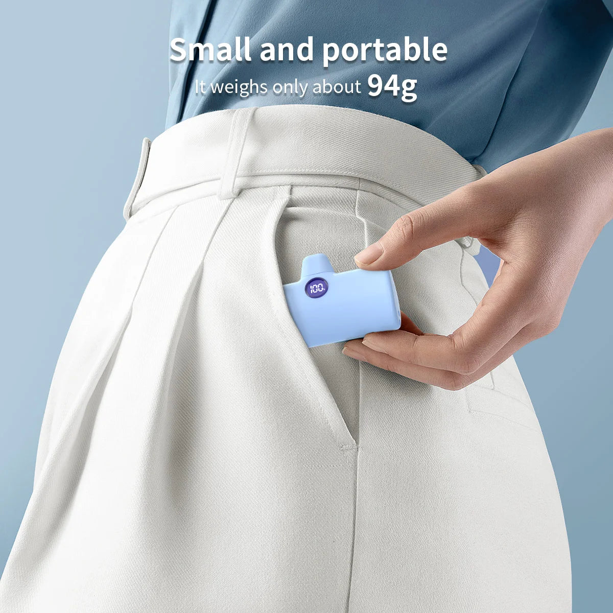 Batería externa portátil de carga rápida para iPhone, Samsung, Huawei, Xiaomi y HONOR, 5000 mAh