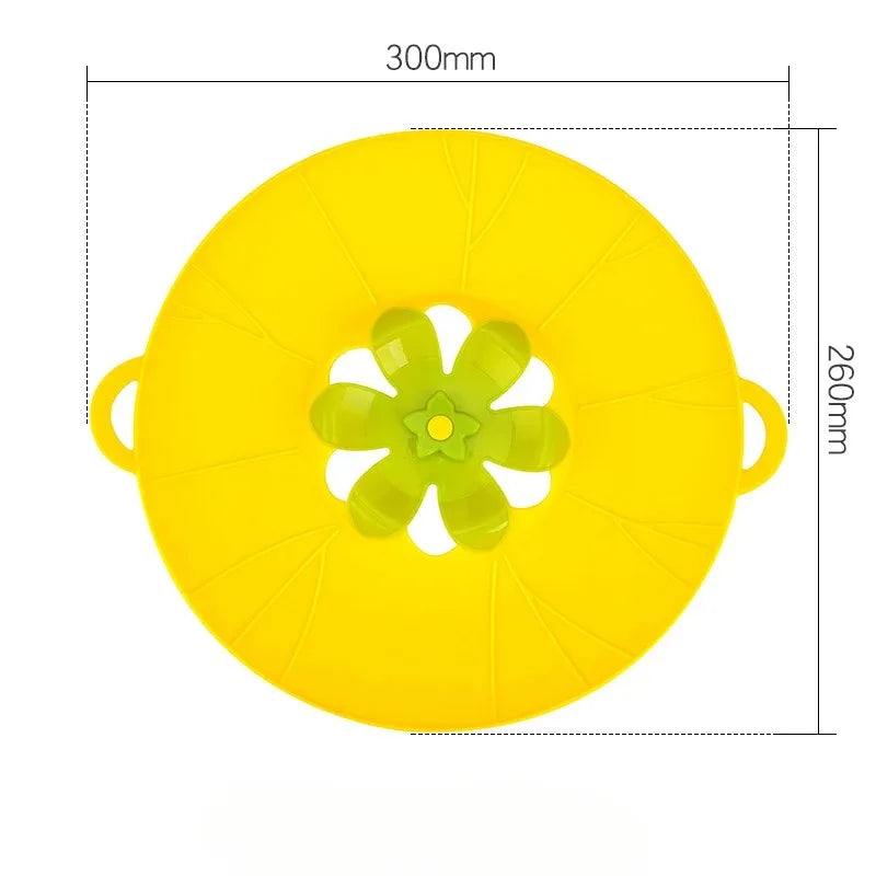 Tapa de silicona anti-desbordamiento para ollas