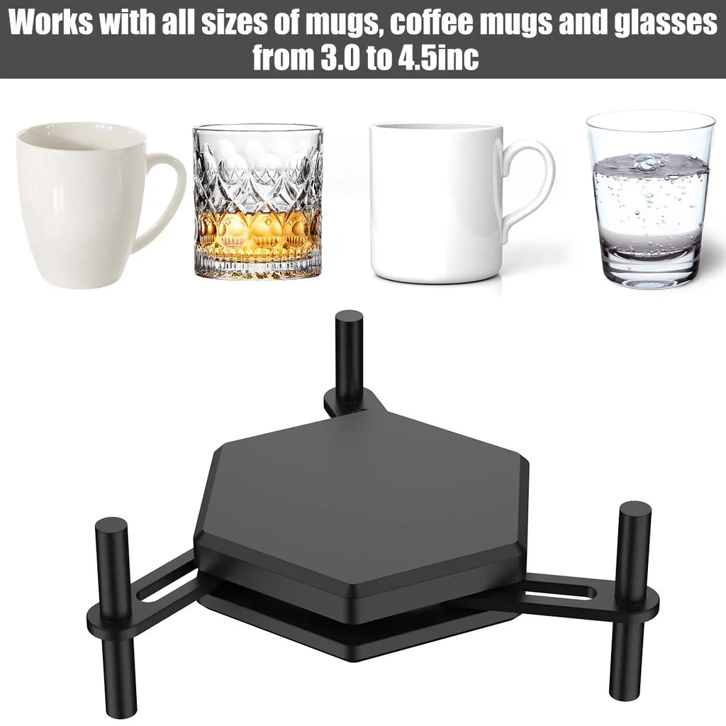 Soporte para tazas de café ajustable