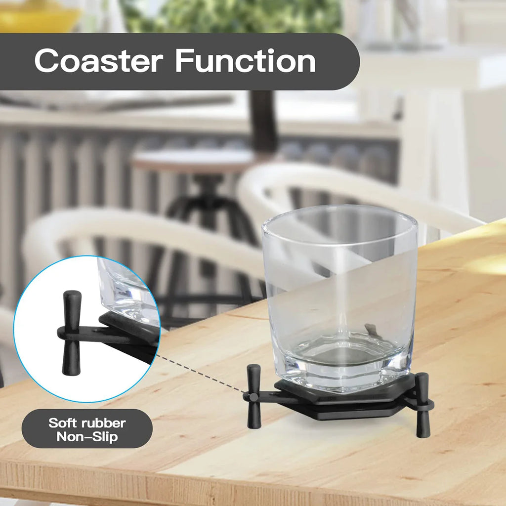 Soporte para tazas de café ajustable